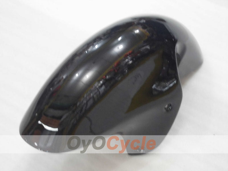 Kit de carénages injectés pour GSXR1300 Hayabusa 99-07 - Rouge, noir, argent - Style d'origine #OYO87905610