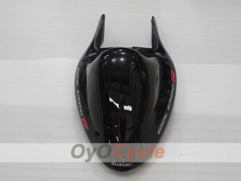 Kit de carénages injectés pour GSXR1300 Hayabusa 99-07 - Rouge, noir, argent - Style d'origine #OYO87905610