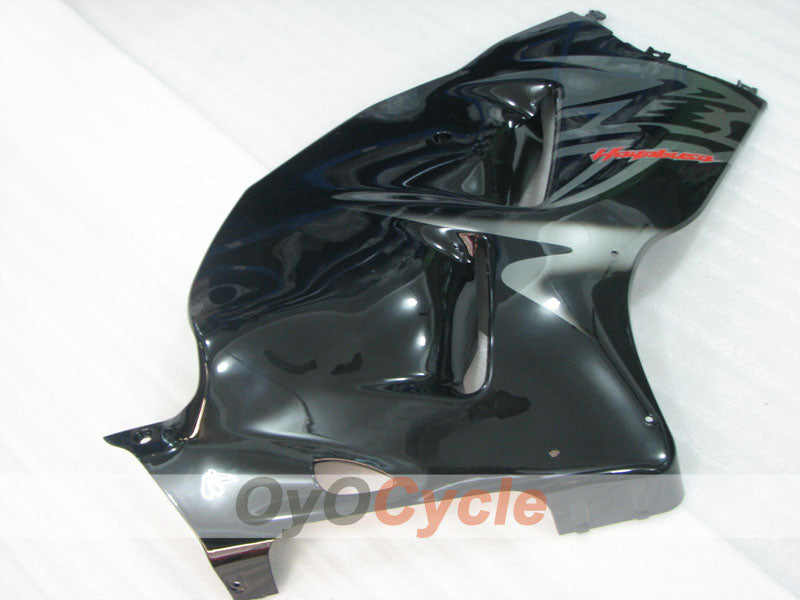Kit de carénages injectés pour GSXR1300 Hayabusa 99-07 - Noir - Style d'origine #OYO87905611