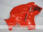 Kit de carénages injectés pour GSXR1300 Hayabusa 99-07 - Orange, noir - Style d'origine #OYO87905616