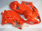 Kit de carénages injectés pour GSXR1300 Hayabusa 99-07 - Orange, noir - Style d'origine #OYO87905616
