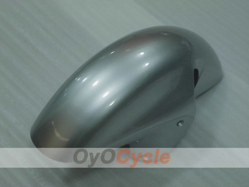 Kit de carénages à injection pour GSXR1300 Hayabusa 99-07 - Blanc, argent - Style d'usine #OYO87905617