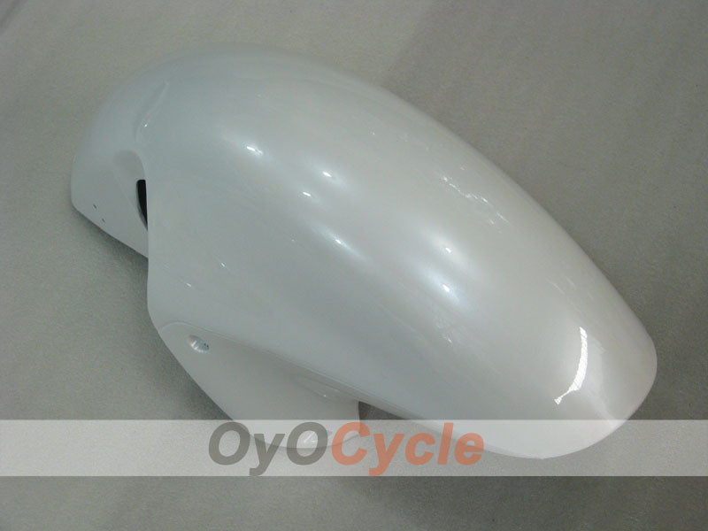 Kit de carénages à injection pour GSXR1300 Hayabusa 99-07 - Blanc, argent - Style d'usine #OYO87905619