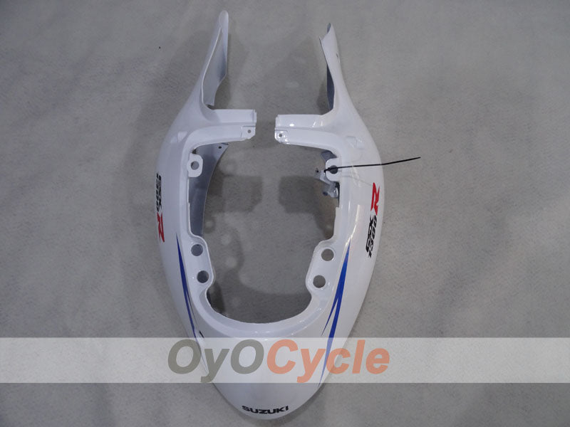Kit de carénages à injection pour GSXR1300 Hayabusa 99-07 - Blanc, argent - Style d'usine #OYO87905620