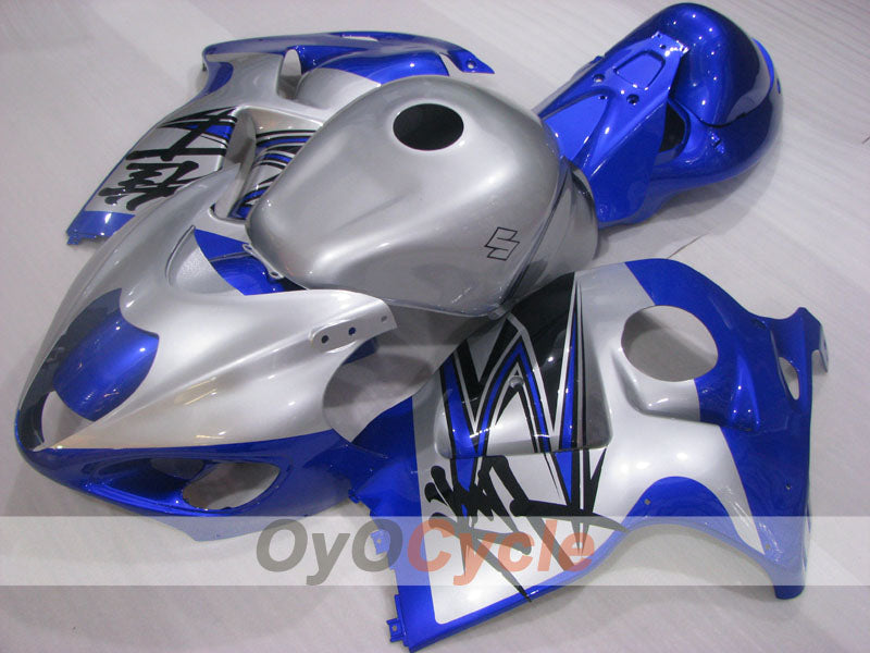 Kit de carénages à injection pour GSXR1300 Hayabusa 99-07 - Bleu, argent - Style d'usine #OYO87905622 Image secondaire du produit