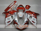 Kit de carénages à injection pour TL1000R 98-03 - Orange, blanc - Jordan #OYO87905623