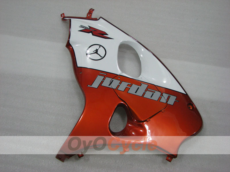 Kit de carénages à injection pour TL1000R 98-03 - Orange, blanc - Jordan #OYO87905623