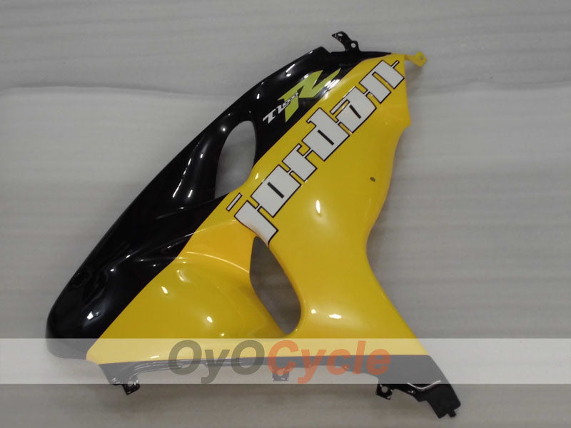 Kit de carénages à injection pour TL1000R 98-03 - Jaune, noir - Jordan #OYO87905624