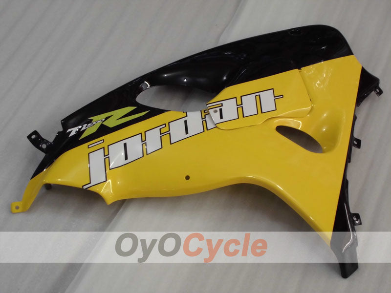 Kit de carénages à injection pour TL1000R 98-03 - Jaune, noir - Jordan #OYO87905624