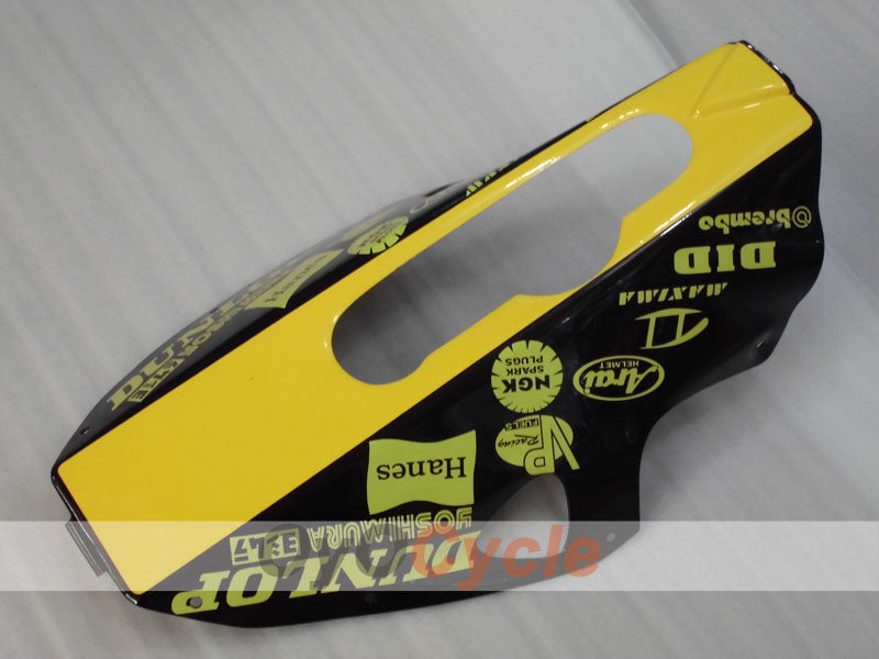 Kit de carénages à injection pour TL1000R 98-03 - Jaune, noir - Jordan #OYO87905624