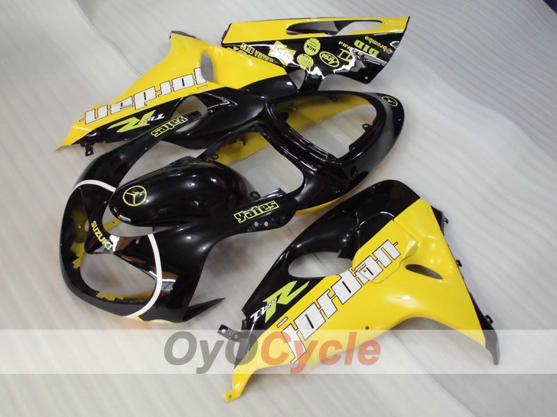 Kit de carénages à injection pour TL1000R 98-03 - Jaune, noir - Jordan #OYO87905624 Image secondaire du produit