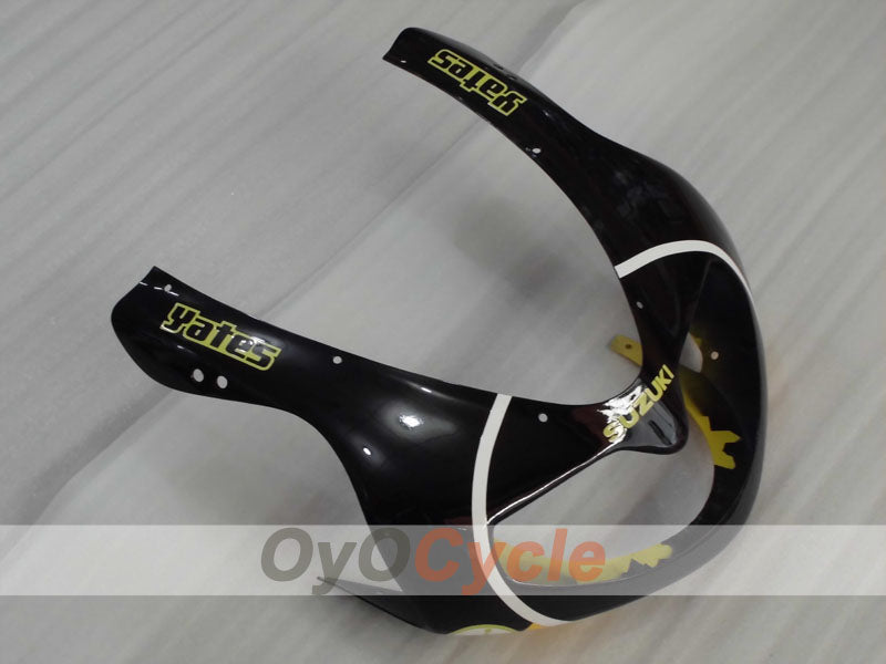 Kit de carénages à injection pour TL1000R 98-03 - Jaune, noir - Jordan #OYO87905624