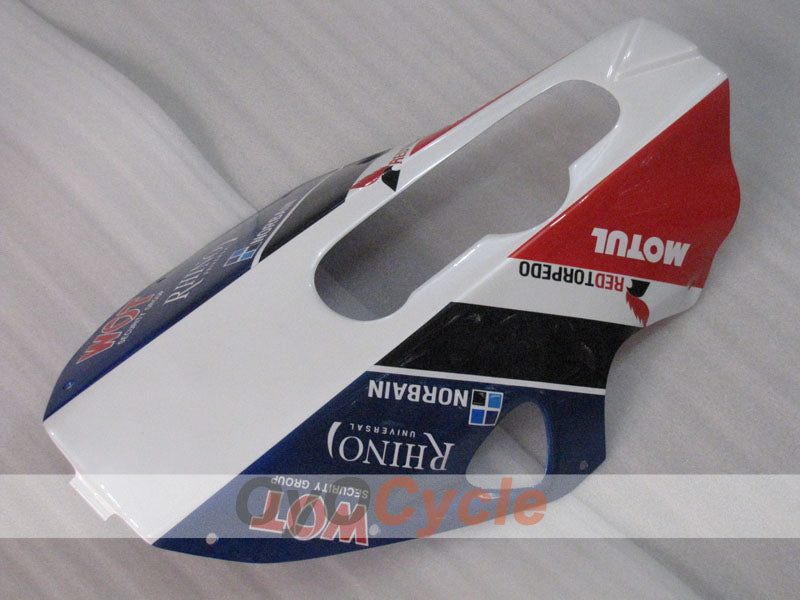 Kit de carénages à injection pour TL1000R 98-03 - Bleu, blanc - tyco #OYO87905625