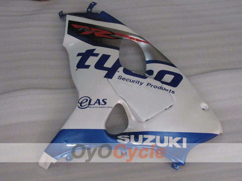 Kit de carénages à injection pour TL1000R 98-03 - Bleu, blanc - tyco #OYO87905625
