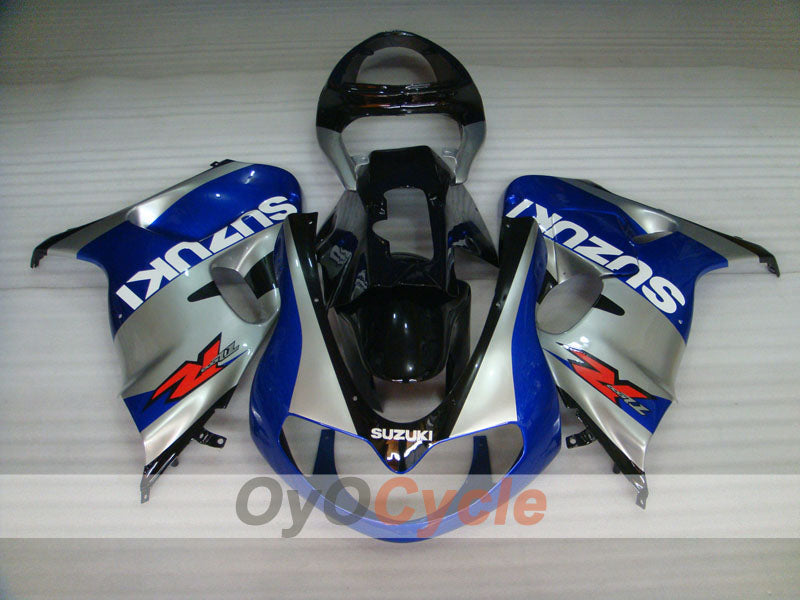 Kit de carénages à injection pour TL1000R 98-03 - Bleu, noir - Style d'usine #OYO87905626