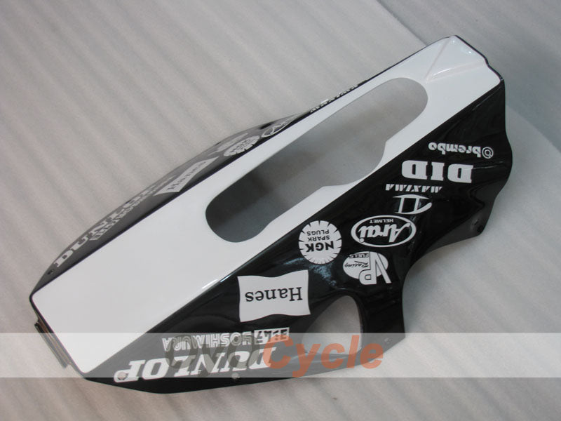 Kit de carénages à injection pour TL1000R 98-03 - Blanc, noir - Jordan #OYO87905627