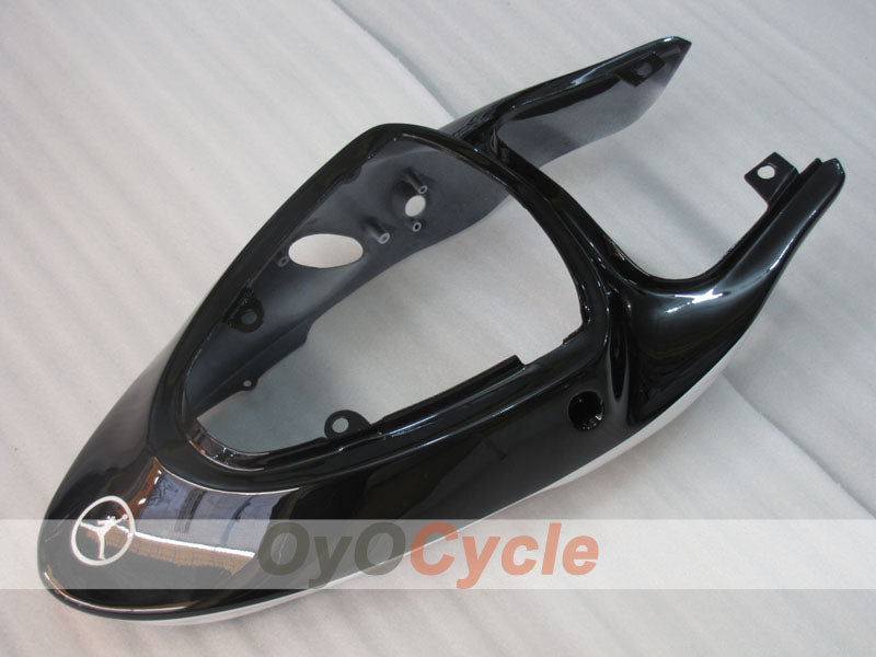 Kit de carénages à injection pour TL1000R 98-03 - Blanc, noir - Jordan #OYO87905627