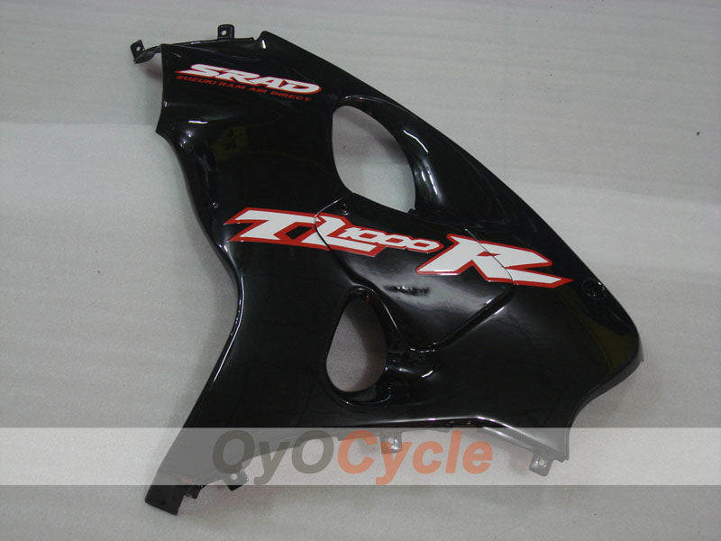 Kit de carénages à injection pour TL1000R 98-03 - Noir, argent - Style d'usine #OYO87905628