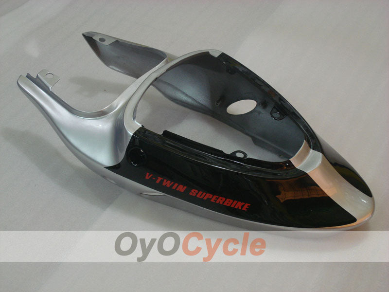 Kit de carénages à injection pour TL1000R 98-03 - Noir, argent - Style d'usine #OYO87905628