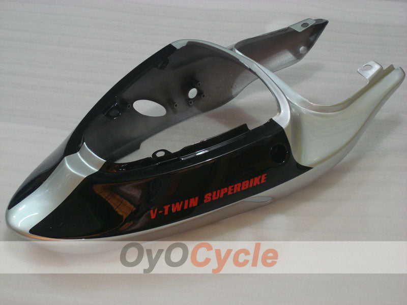 Kit de carénages à injection pour TL1000R 98-03 - Noir, argent - Style d'usine #OYO87905628