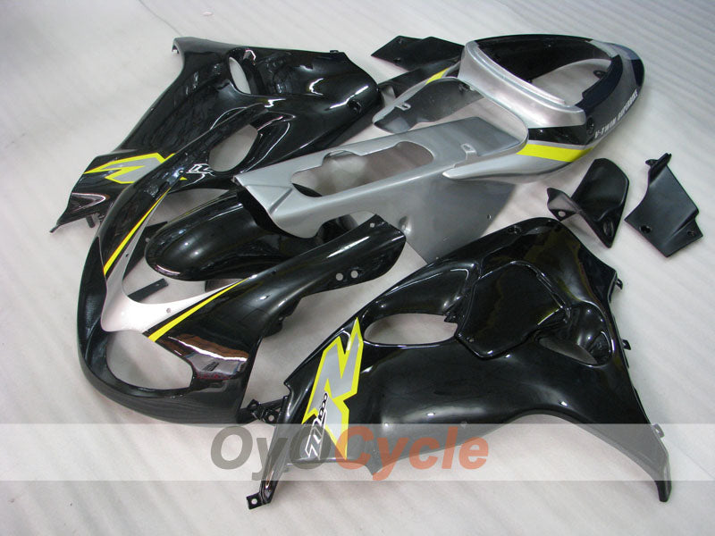 Kit de carénages à injection pour TL1000R 98-03 - Noir, argent - Style d'usine #OYO87905629