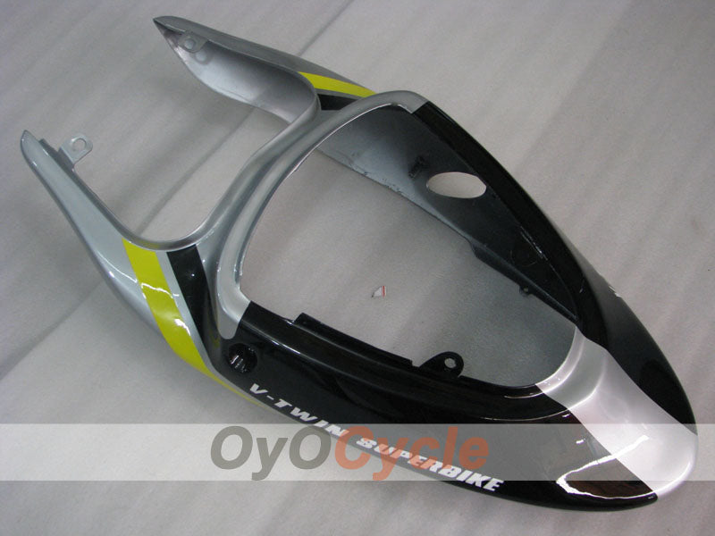 Kit de carénages à injection pour TL1000R 98-03 - Noir, argent - Style d'usine #OYO87905629