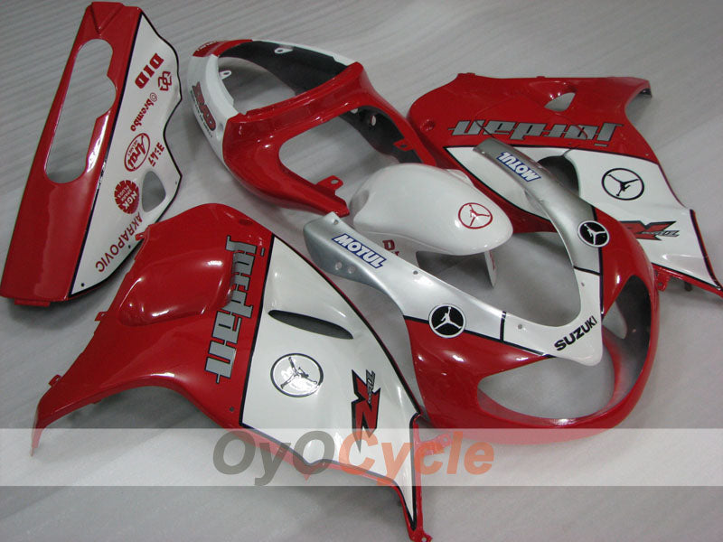 Kit de carénage injecté pour TL1000R 98-03 - Rouge, blanc - Jordan #OYO87905633 Image principale du produit