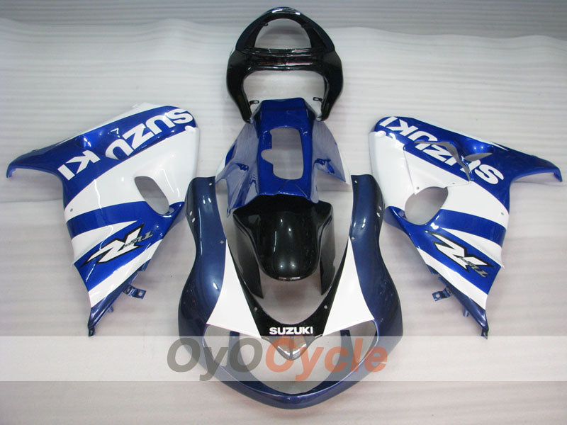 Kit de carénage injecté pour TL1000R 98-03 - Bleu, blanc - Style d'origine #OYO87905637 Image secondaire du produit