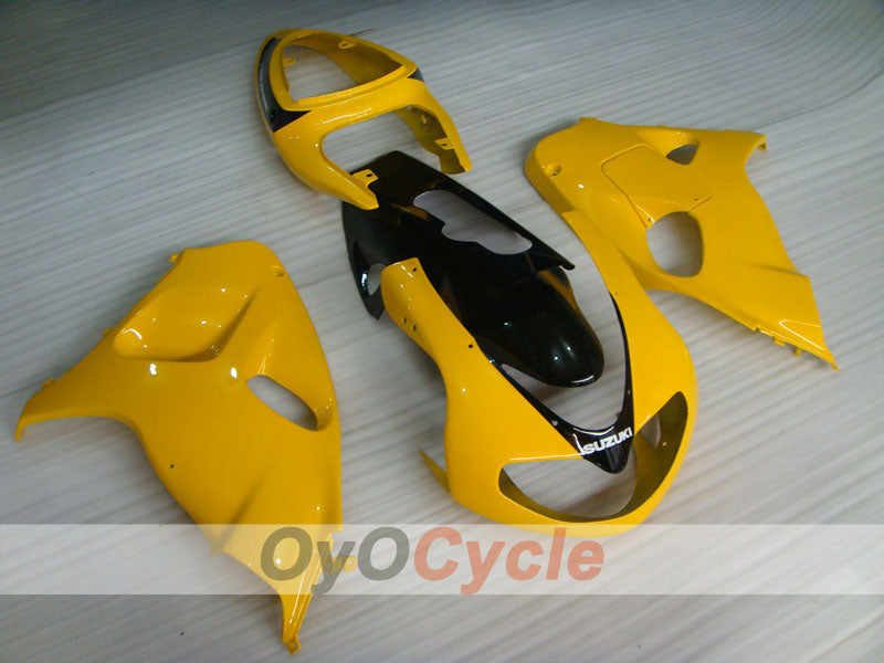 Kit de carénage injecté pour TL1000R 98-03 - Jaune, noir - Style d'origine #OYO87905639 Image principale du produit
