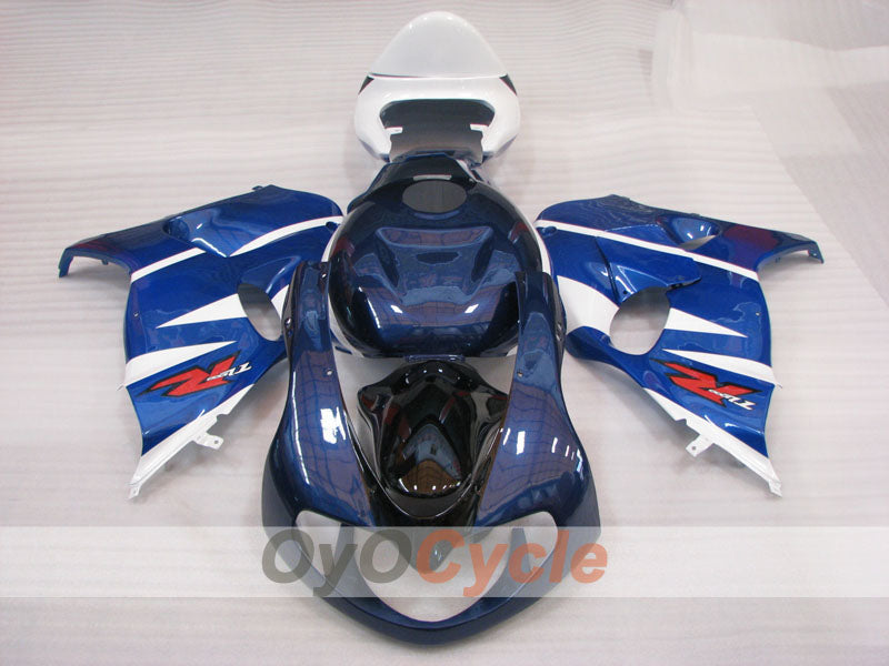 Kit de carénage injecté pour TL1000R 98-03 - Bleu, blanc - Style d'origine #OYO87905640