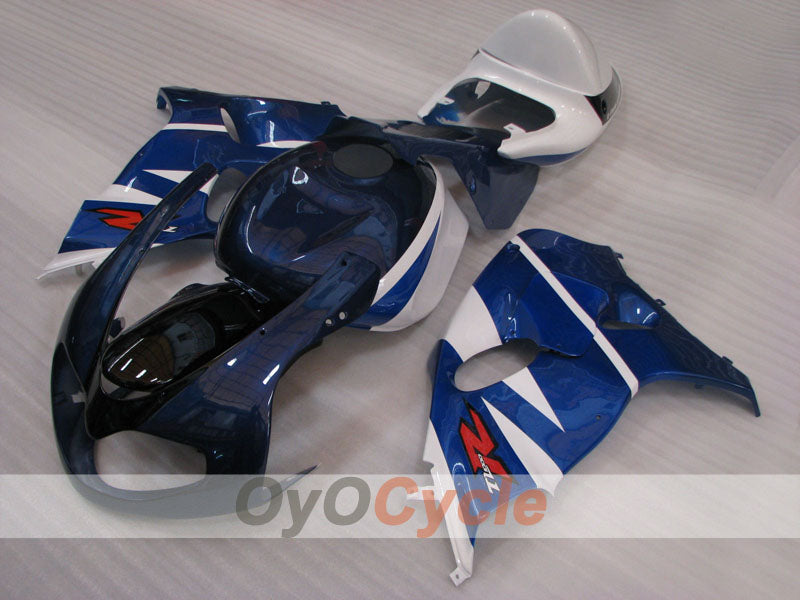 Kit de carénage injecté pour TL1000R 98-03 - Bleu, blanc - Style d'origine #OYO87905640