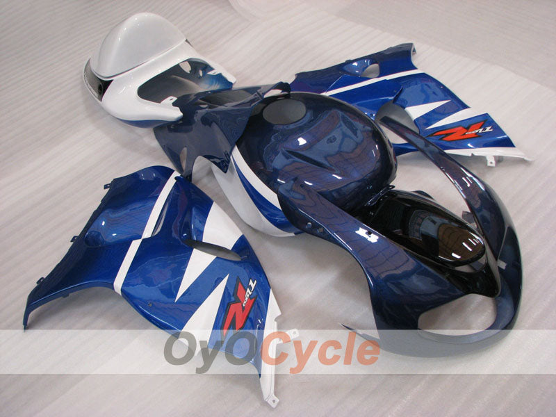 Kit de carénage injecté pour TL1000R 98-03 - Bleu, blanc - Style d'origine #OYO87905640