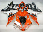 Kit de carénage injecté pour YZF-R1 04-06 - Orange, blanc, noir - MOTUL #OYO87905641