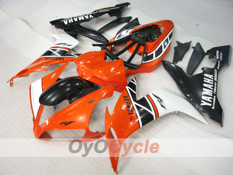 Kit de carénage injecté pour YZF-R1 04-06 - Orange, blanc, noir - MOTUL #OYO87905641