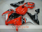 Kit de carénages à injection pour YZF-R1 04-06 - Orange, blanc, noir - MOTUL #OYO87905643