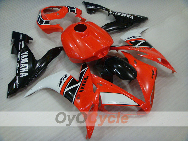 Kit de carénages à injection pour YZF-R1 04-06 - Orange, blanc, noir - MOTUL #OYO87905643 Image principale du produit