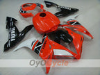 Kit de carénages à injection pour YZF-R1 04-06 - Orange, blanc, noir - MOTUL #OYO87905643