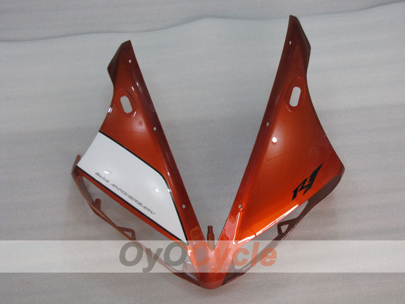 Kit de carénages à injection pour YZF-R1 04-06 - Orange, blanc, noir - MOTUL #OYO87905644