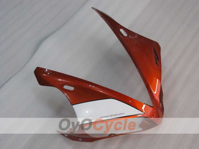 Kit de carénages à injection pour YZF-R1 04-06 - Orange, blanc, noir - MOTUL #OYO87905644