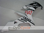 Kit de carénages à injection pour YZF-R1 04-06 - Blanc, noir - FIAT #OYO87905647