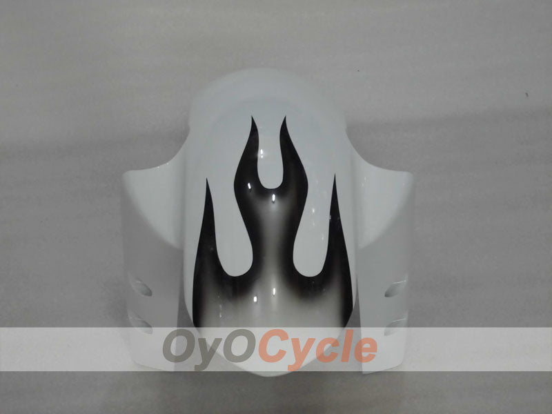 Kit de carénages à injection pour YZF-R1 04-06 - Blanc, noir - Style d'usine #OYO87905648