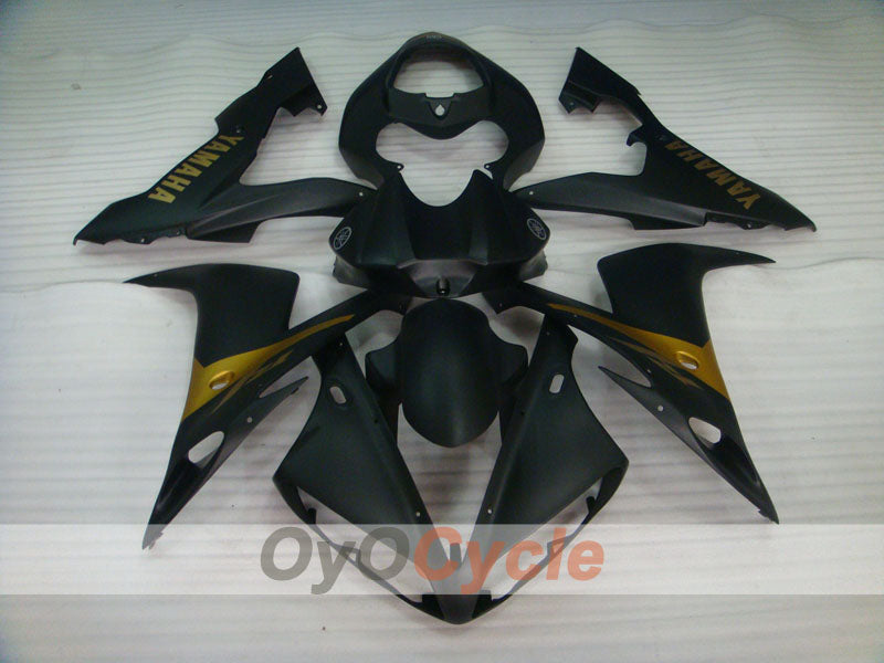 Kit de carénages à injection pour YZF-R1 04-06 - Noir, mat - Style d'usine #OYO87905649