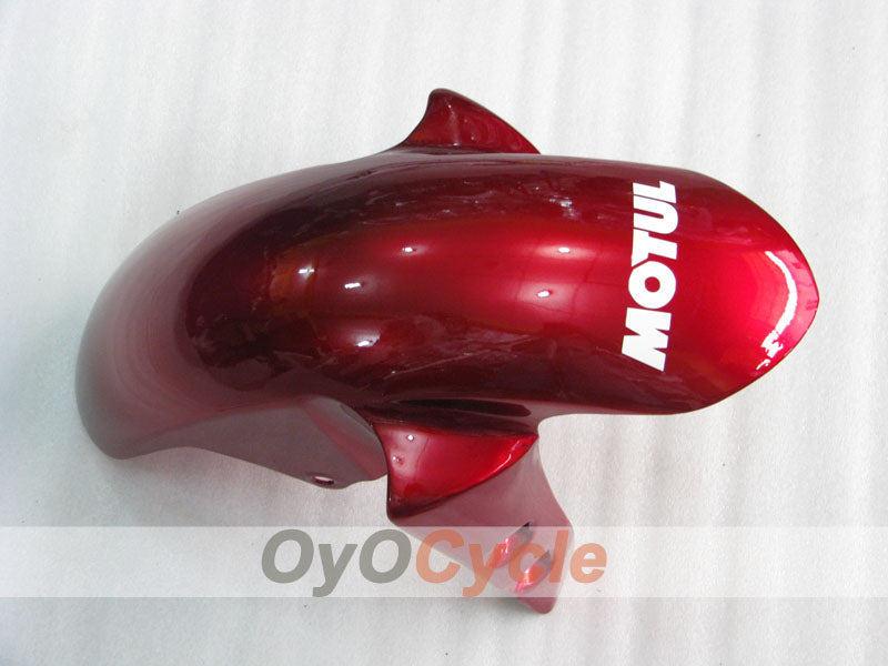 Kit de carénages à injection pour YZF-R1 04-06 - Rouge, blanc - FIAT #OYO87905651