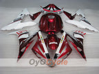 Kit de carénages à injection pour YZF-R1 04-06 - Rouge, blanc - FIAT #OYO87905651