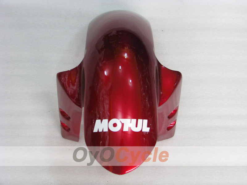 Kit de carénages à injection pour YZF-R1 04-06 - Rouge, blanc - FIAT #OYO87905651