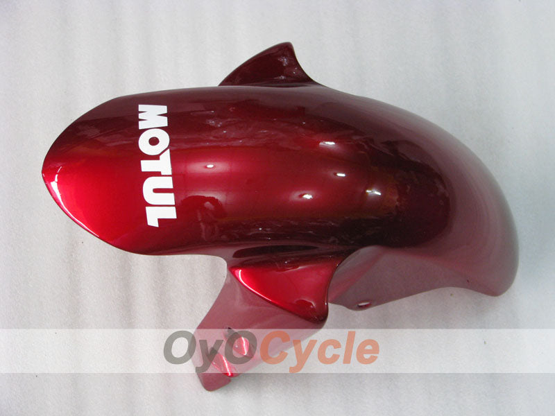 Kit de carénages à injection pour YZF-R1 04-06 - Rouge, blanc - FIAT #OYO87905651