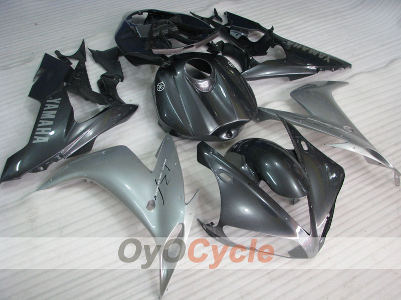 Kit de carénages à injection pour YZF-R1 04-06 - Noir, gris - Style d'usine #OYO87905654