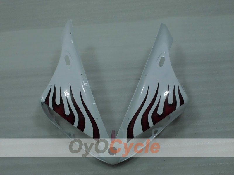 Kit de carénage à injection pour YZF-R1 04-06 - Rouge, Blanc - Personnalisé #OYO87905656