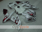 Kit de carénage à injection pour YZF-R1 04-06 - Rouge, Blanc - Personnalisé #OYO87905656