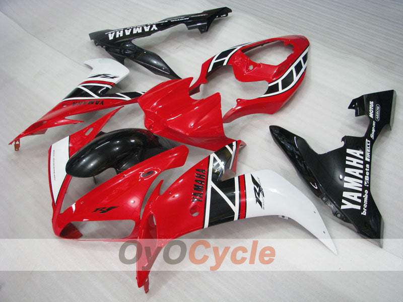 Kit de carénage à injection pour YZF-R1 04-06 - Rouge, Blanc, Noir - MOTUL #OYO87905657 Image principale du produit